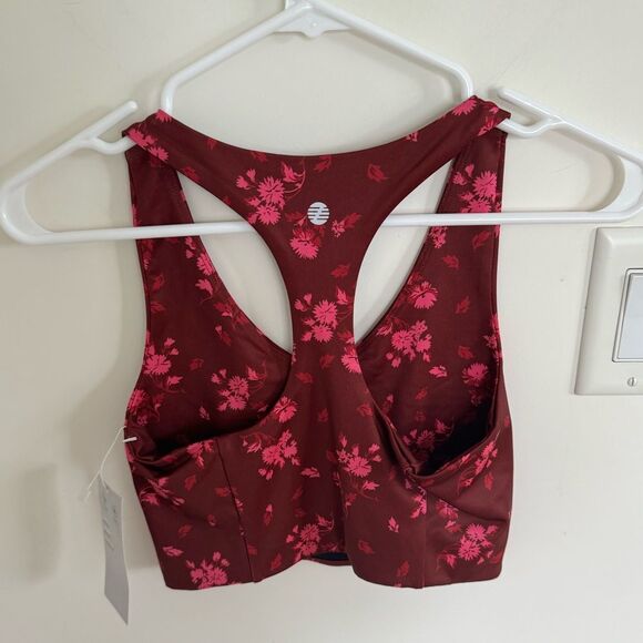 Z by Zella Floral Racerback Sports Bra XS - Picture 3 of 5